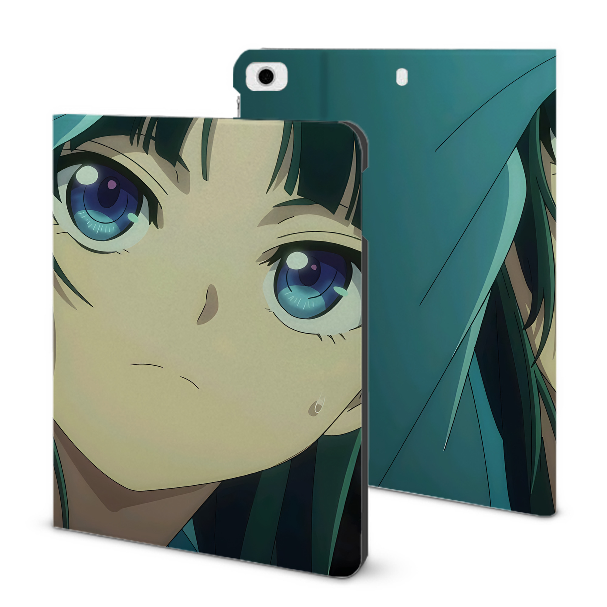 （画像用） 薬屋のひとりごと The Apothecary Diaries IPad ケース ブック型 PUレザー TPU 耐衝撃 軽量 薄型 ペン収納なし 全面保護 IPad 各モデル対応